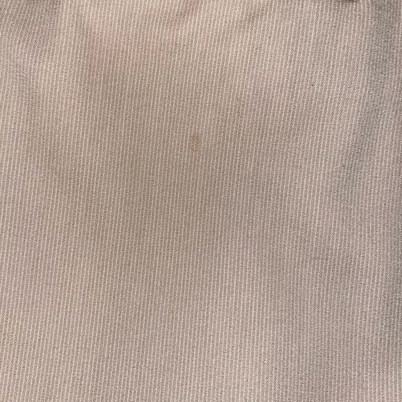 WHITE House Black Market Beige Legacy Pant Suit Ruffle Jacket - Picture 10 of 11